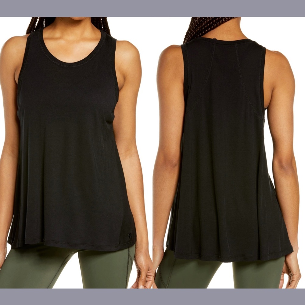 NEW Sweaty Betty [ XXS ] Easy Peazy Tank‎ Top in Black